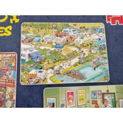 Jan van Haasteren, 3x 500 stukjes puzzel