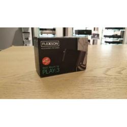 Flexson Play:3 muurbeugel zwart NIEUW