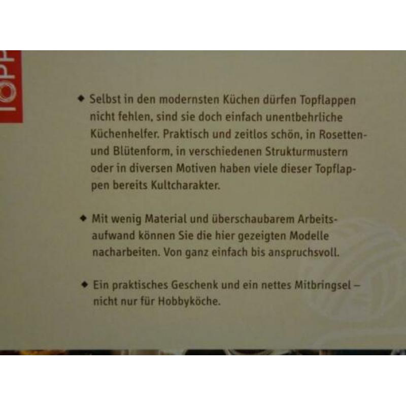 Klassische Topflappen-Die schönste Modelle