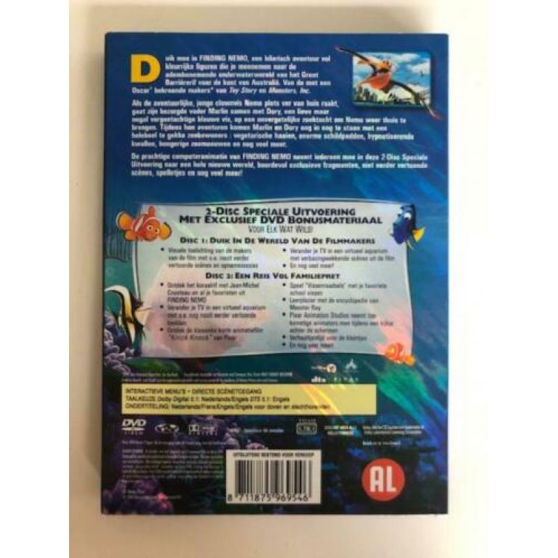 Disney dvd (ook 1 keuze mogelijk) Finding nemo, Bambi, Rio
