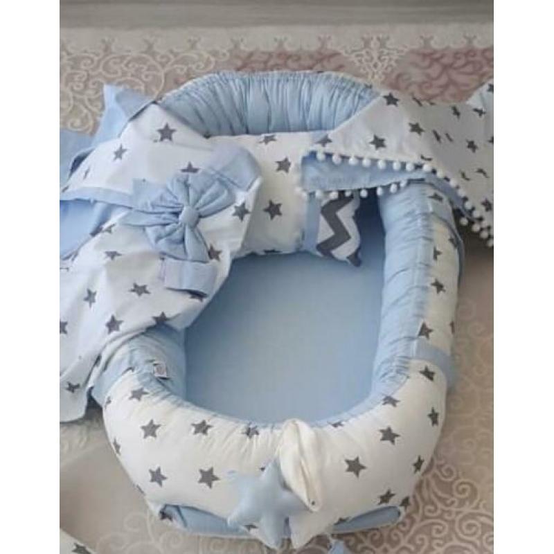 Babynest 3-delig met kussen en deken