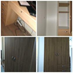 Kast/ Bureau SAMEN kast afm52 diep/ meter breed