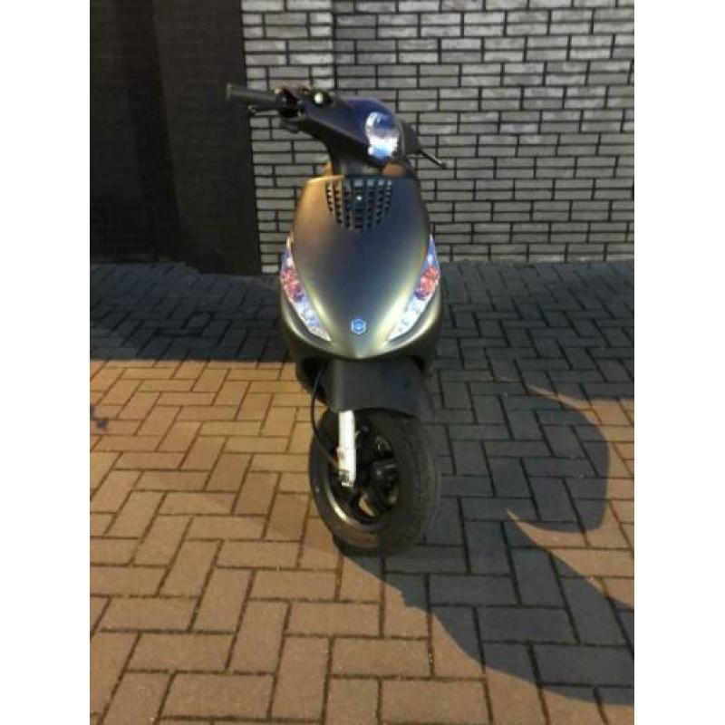 Piaggio Zip brom gele plaat met iget blok sp