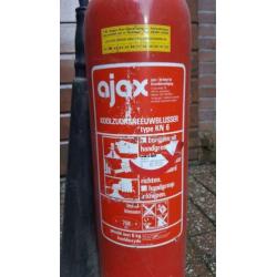 Oude Ajax koolzuursneeuwblusser.