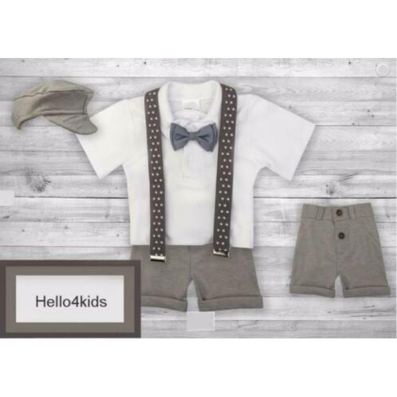 80 baby kostuumpje bruidsjonker pakje doop doopkleding brete