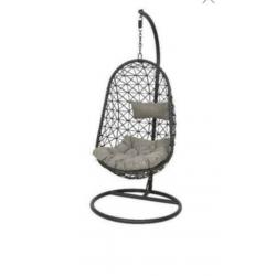 Hangstoel Wicker (Jeans details) zgan 6 mnd oud
