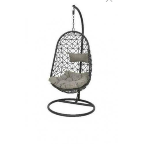 Hangstoel Wicker (Jeans details) zgan 6 mnd oud