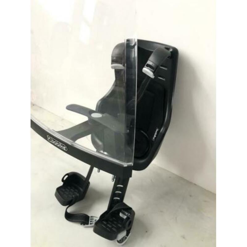 Bobike Exclusive Mini kinderzitje Urban Black met scherm