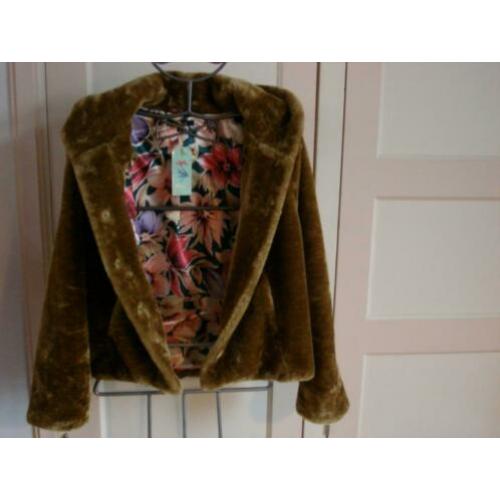King Louie nieuwe jas maat 44, Judy Jacket Zoot Amber Green