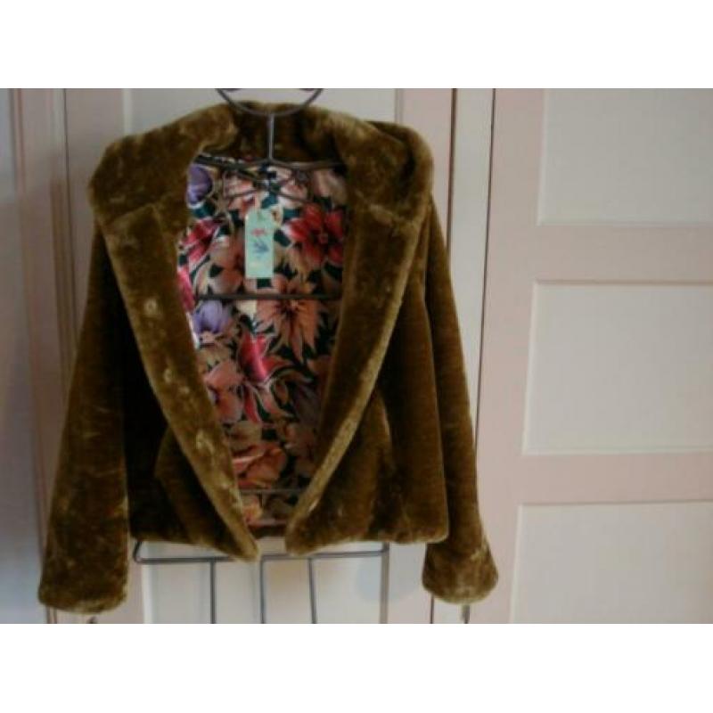 King Louie nieuwe jas maat 44, Judy Jacket Zoot Amber Green