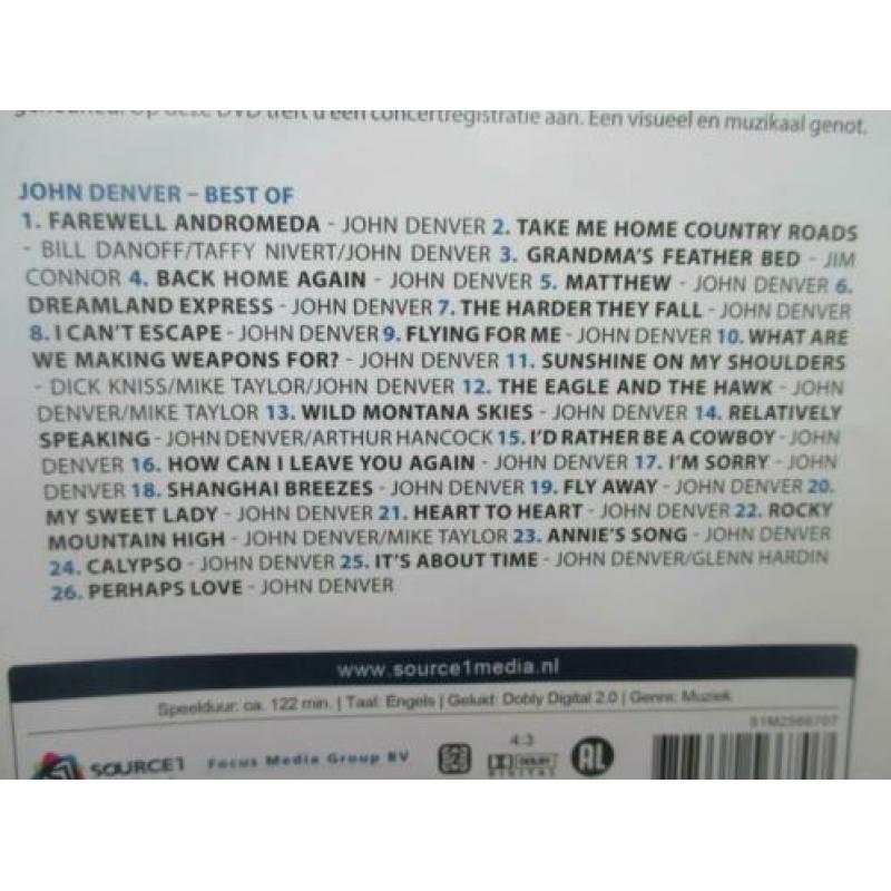 JOHN DENVER The Best Of 122 Min