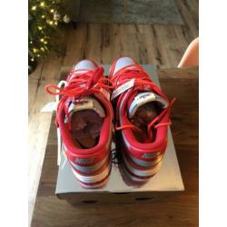 Nike Dunk Low off-white university red maat 44 us10