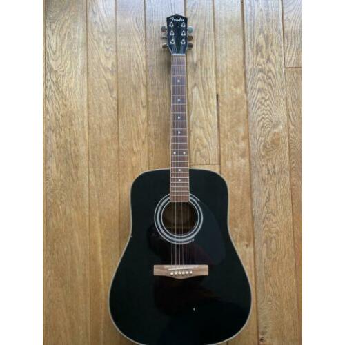 Fender akoestische gitaar DG-3 zwart