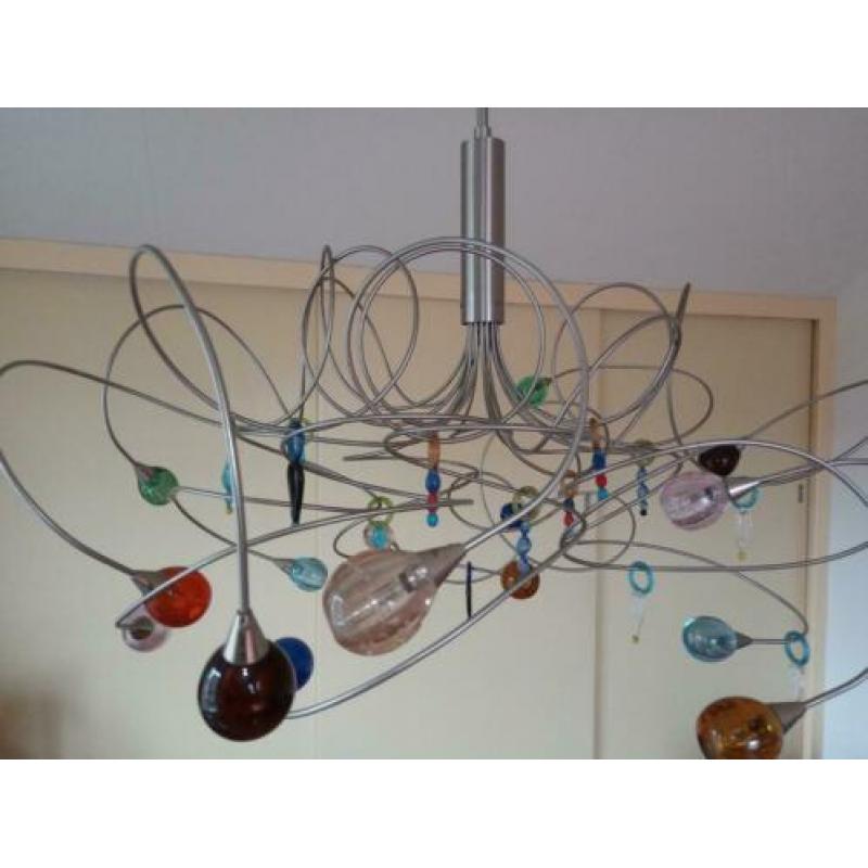 Harco loor design strawberry hanglamp 12 bolletjes evt LED