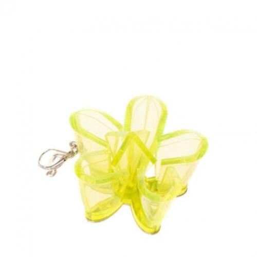 Oorbel DSQUARED2 Geel fluor grote bloem