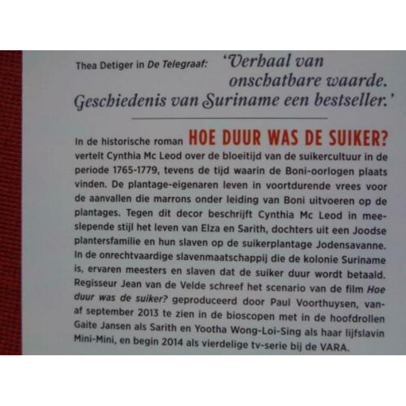 Hoe duur was de suiker - Cynthia Mc Leod- filmeditie