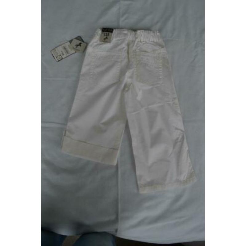 116 Zomerbroek meisje NIEUW met kaartje er nog aan!!!!!!!