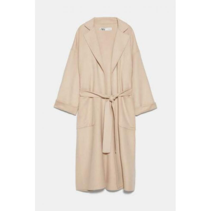 Zara mantel camel nieuw Zara jas camel kameel maat xl nieuw