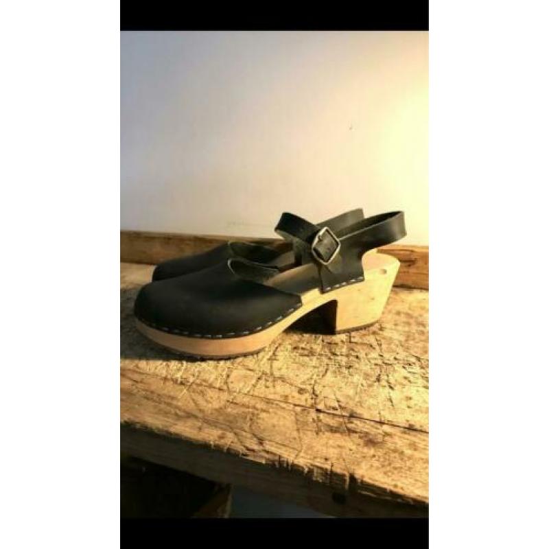 Sanita achtig Zweedse dames klompjes, vintage, retro 40