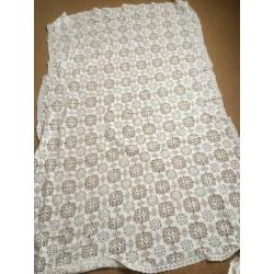 2 x Beddensprei Vintage Gehaakt!