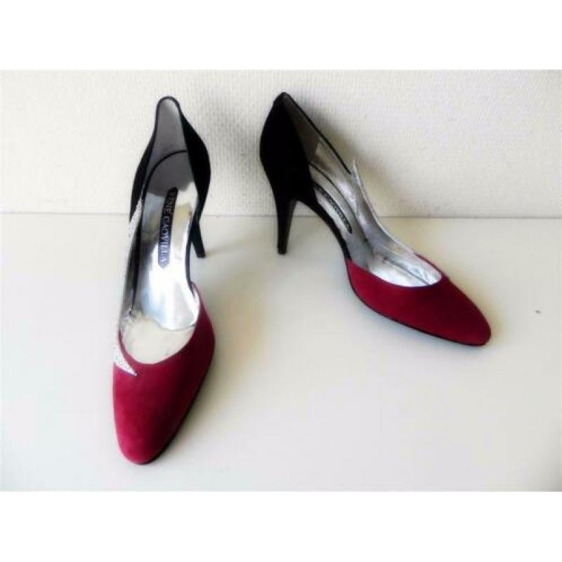 1497 VINTAGE Caovilla Designers strass pumps 37 38