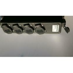 Keraf verdeeldozen - Neutrik powerCON TRUE1 doorlus