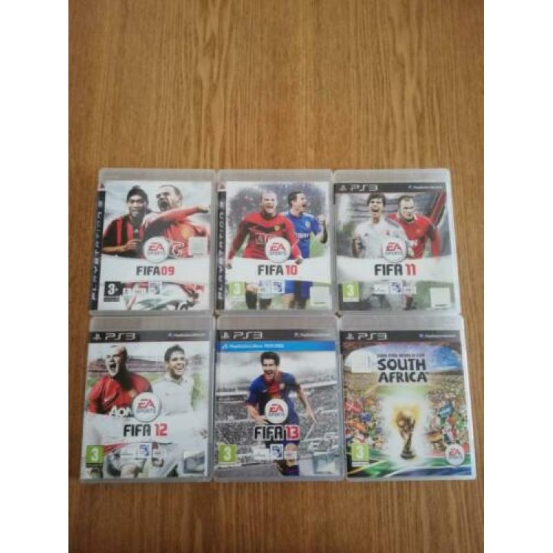 6 PS3 spellen