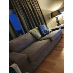 3zitsbank taupe/bruin gratis op te halen