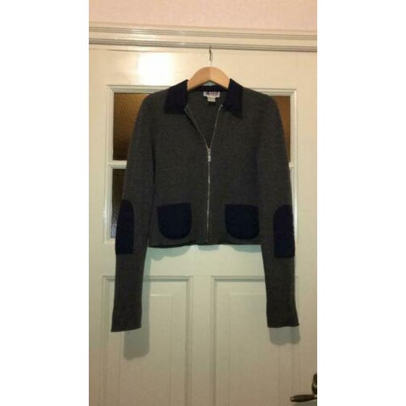 Dolce & Gabbana vest grijs blauw maat 38