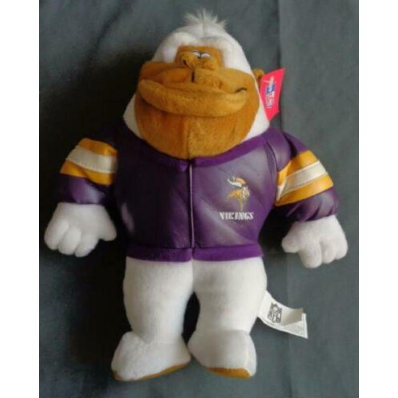 2001 Play-By-Play NFL MINNESOTA VIKINGS mascot Gorilla 30cm