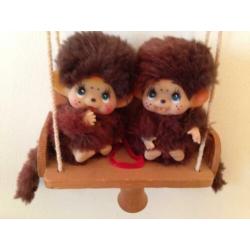oude Monchichi popjes en kleding