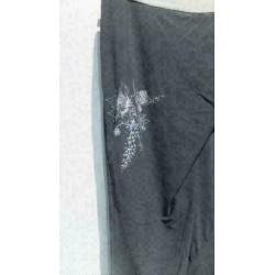 2026 Deux Mille Ving Six zwart aparte stretch broek mt 38/40