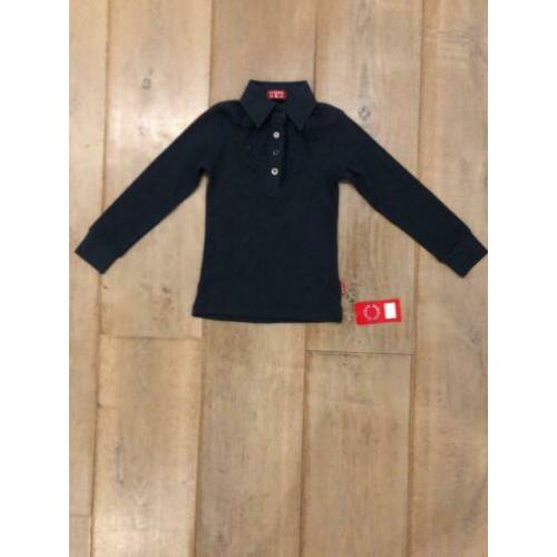Maat 116 longsleve poloshirt shirt nieuw claessens trui