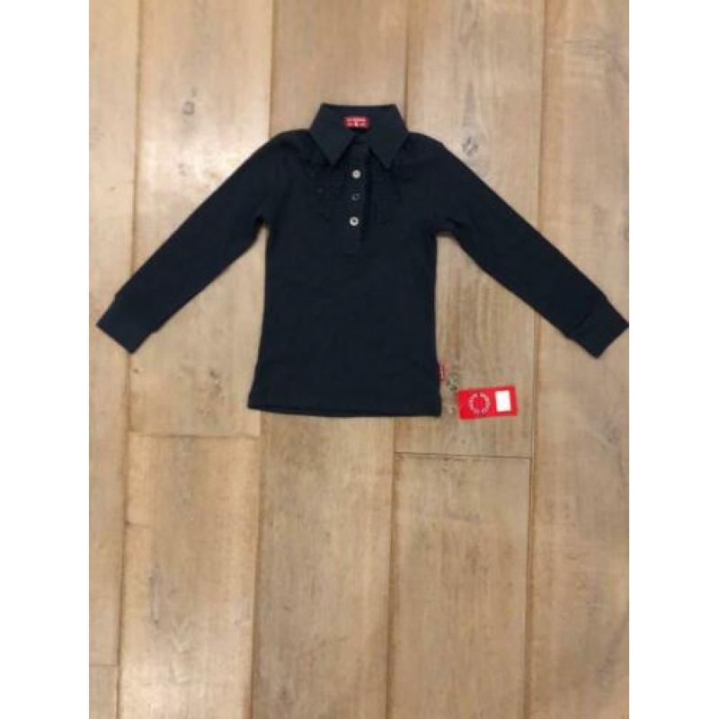 Maat 116 longsleve poloshirt shirt nieuw claessens trui