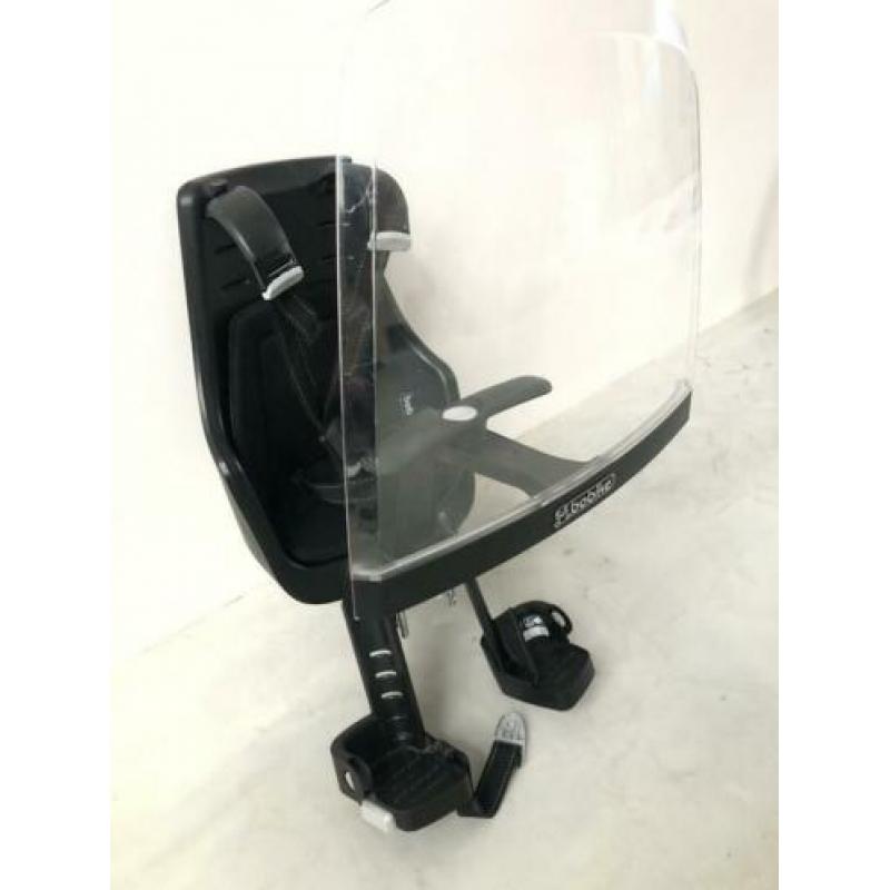 Bobike Exclusive Mini kinderzitje Urban Black met scherm
