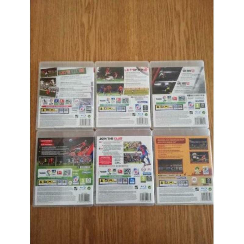 6 PS3 spellen