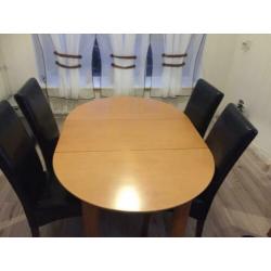 4 stoelen