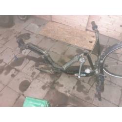 Tomos frame zonder kenteken