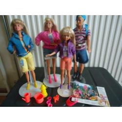 Barbie gaat met haar vrienden kamperen 1994