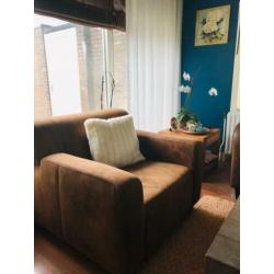 Loveseat suede