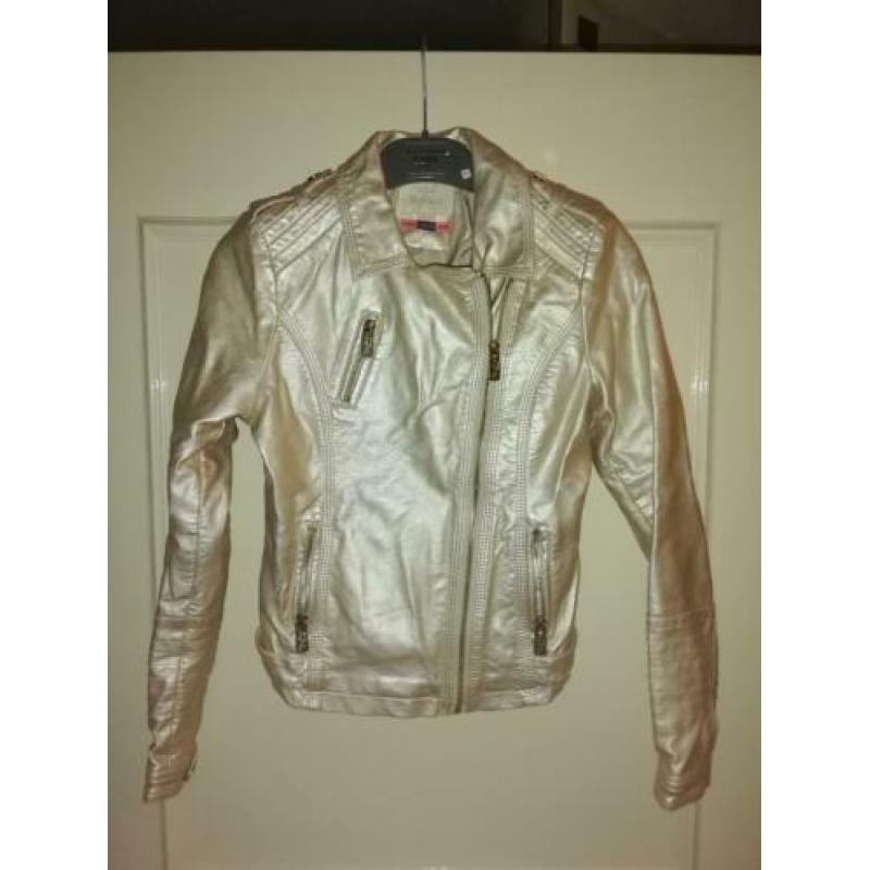 Cars Jeans goudkleurig bomberjack maat 152