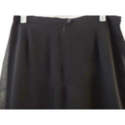 Rok zwart lang mt.44 (L)
