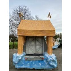 Carnavalswagen 2-delig voor grote groep met veel plek!