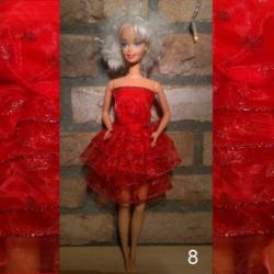 Jurken, kleding voor Barbiepop. Handwerk, handgemaakt