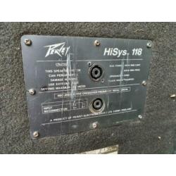 Peavey Hisys 118 lege subkasten