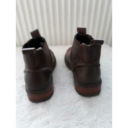 Bruin jongens leren laarsjes van Zara footware maat 27
