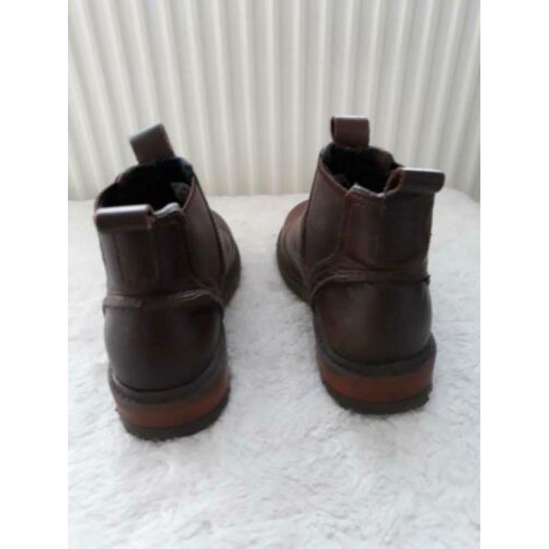 Bruin jongens leren laarsjes van Zara footware maat 27