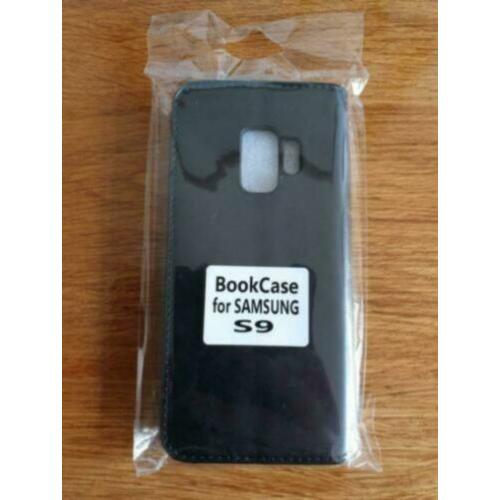 Z.G.A.N. Samsung S9 bookcase, hoesje zwart magneet sluiting