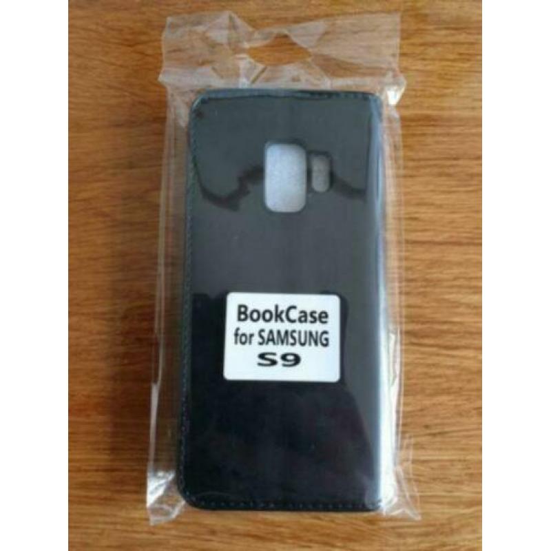Z.G.A.N. Samsung S9 bookcase, hoesje zwart magneet sluiting