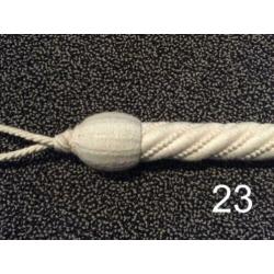 Gevlochten ronde kabel embrasse NIEUW - ca 1m lang (2)
